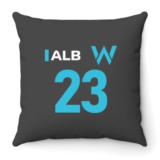 Discover Alex Albon Williams 2022 Throw Pillows