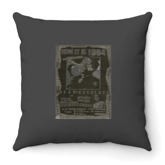 Discover is 1984 deads kennedys bests selling Throw Pillows