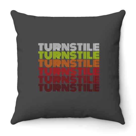 Discover Turnstile Vintage Throw Pillows