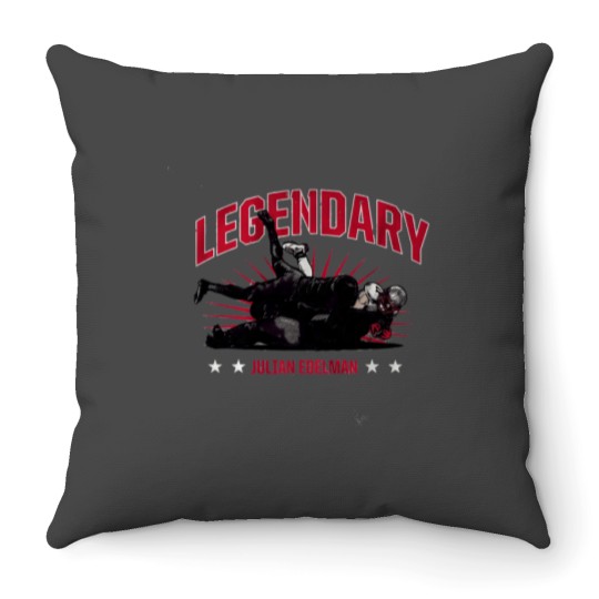 Discover Legendary Julian Edelman Throw Pillows
