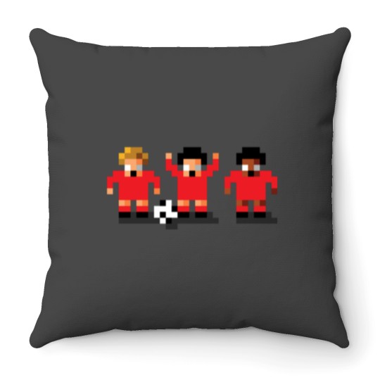Discover Sensi Tee - Liver Birds and Bavarians Throw Pillows