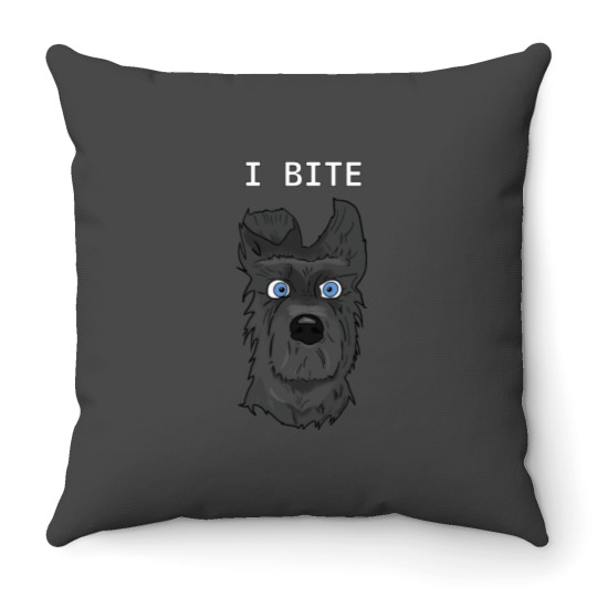 Discover Chief “I Bite Throw Pillows