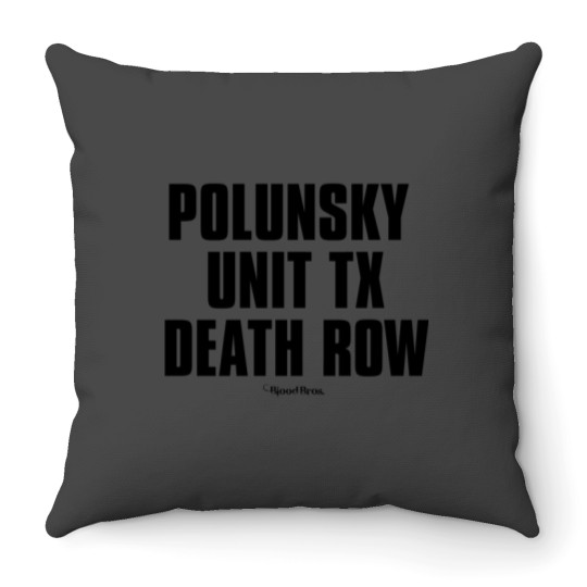 Discover USA Prison Texas Throw Pillows