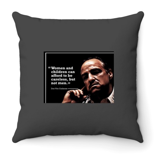 Discover Don Vito Speech Throw Pillows