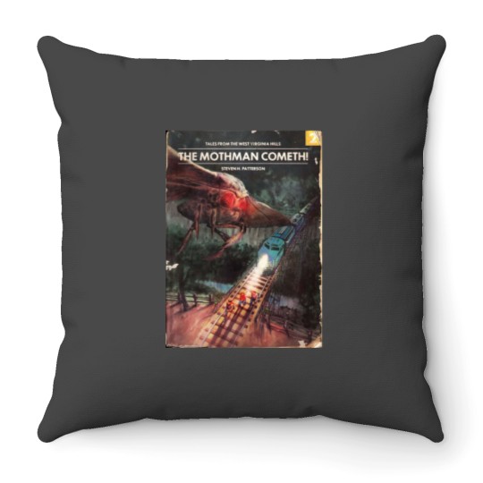 Discover Vault 76 - The Mothman Cometh Throw Pillows