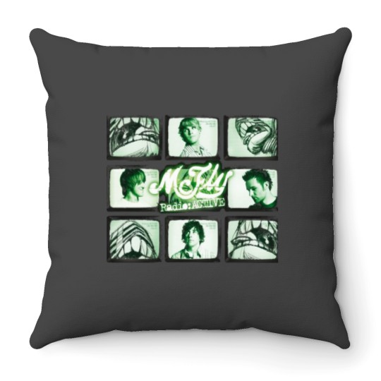 Discover Birthday Gift Love Mcfly Bad Influence Vintage Photograp Throw Pillows