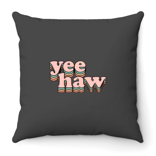 Discover Yee Haw Style Throw Pillows