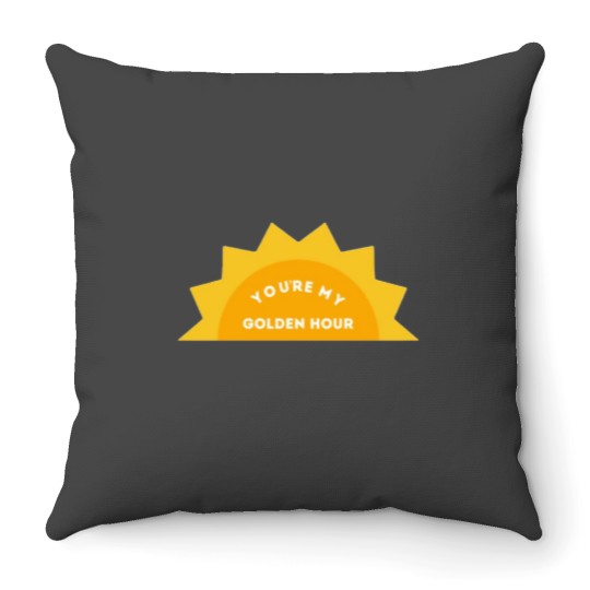 Discover You’re My Golden Hour Style Throw Pillows