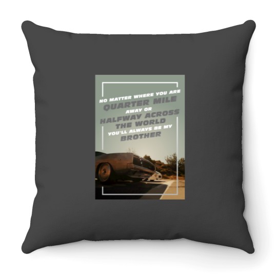 Discover You_ll Always be my Brother! V2 Throw Pillows