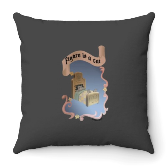 Discover FIGARO IS A CAT - WDWNT Throw Pillows