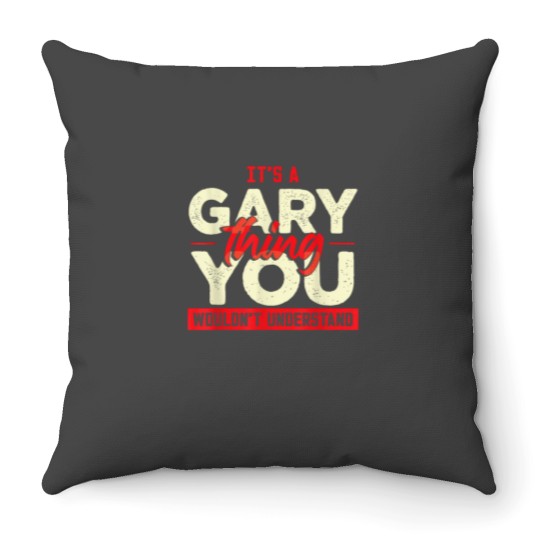 Discover Gary Throw Pillows