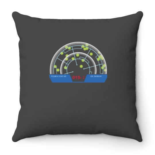 Discover Aliens Motion Sensor Throw Pillows