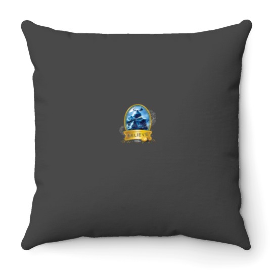 Discover The Polar Express True Believer Throw Pillows