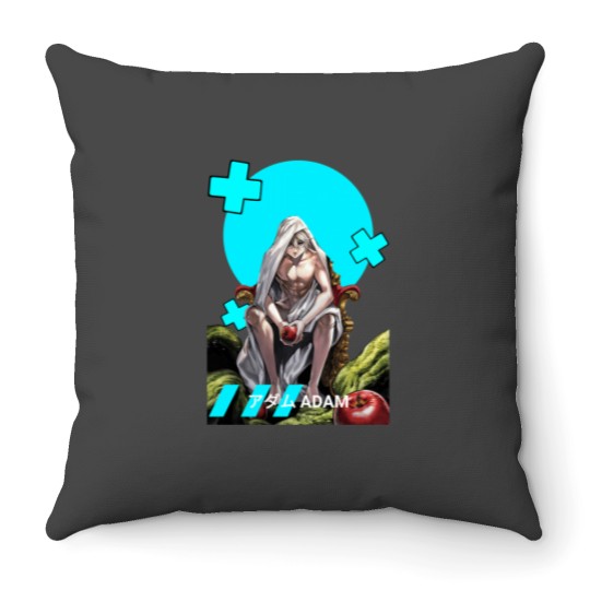 Discover Adam - record of ragnarok Throw Pillows