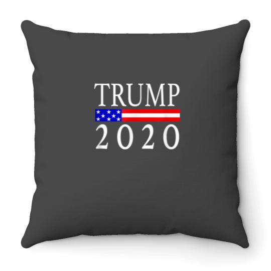 Discover Trump 2020 Trump Campaign Gear Throw Pillows