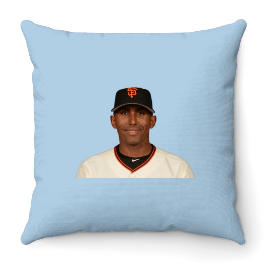 Discover Starling Marte Baseball player Throw Pillows