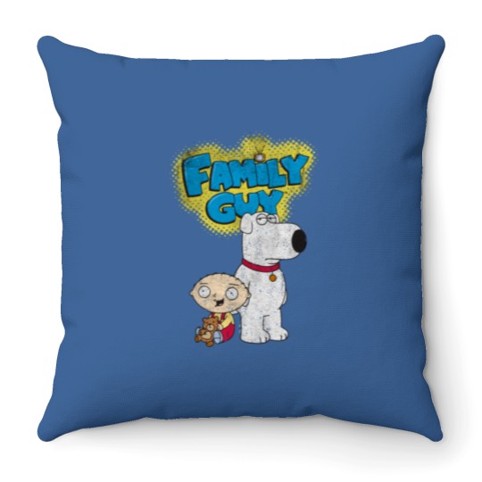 Discover Family Guy Brian And Stewie Throw Pillows