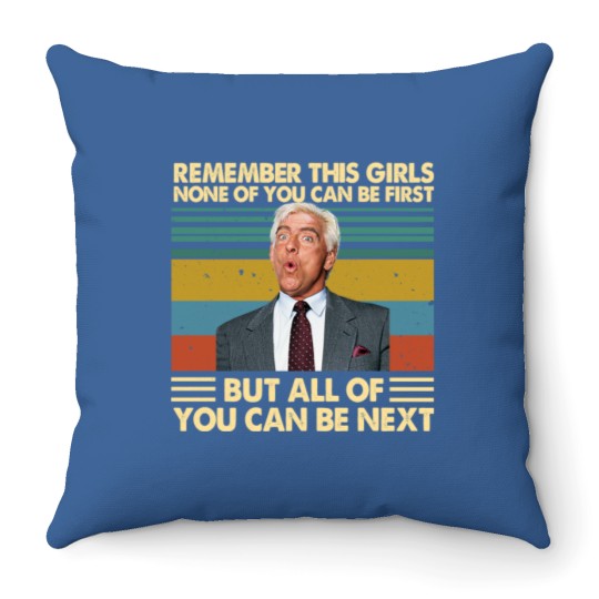 Discover Ric Flair Wrestlers Throw Pillows, None Of You Can Be First