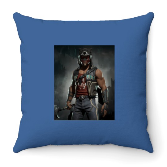 Discover Nightwolf Throw Pillows