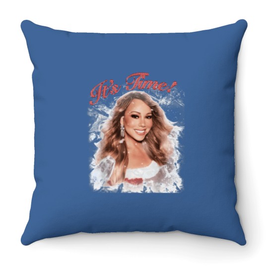 Discover Mariah Carey It's Time Throw Pillows, Mariah Carey Merry