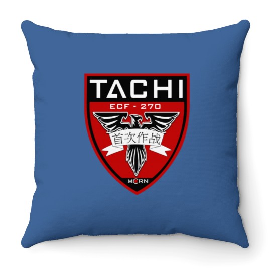Discover Combinaison spatiale de Tachi Throw Pillows