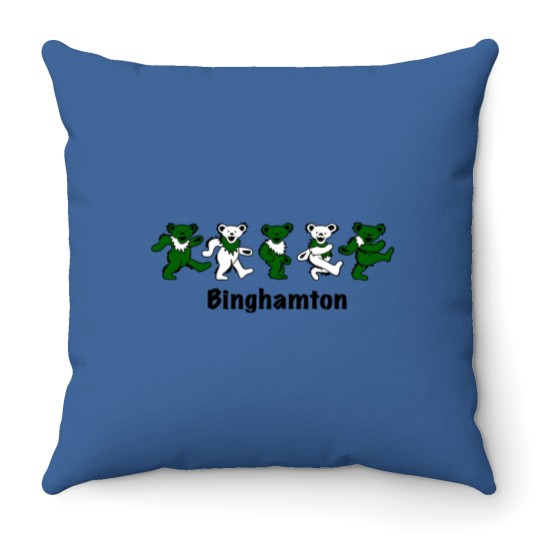 Discover Binghamton Bears Throw Pillows