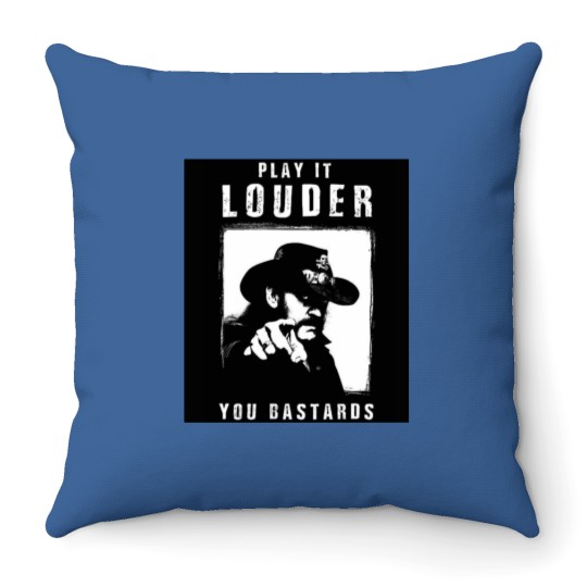 Discover Motorhead Lemmy Throw Pillows