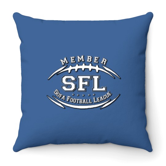 Discover Sofa Football League Throw Pillows