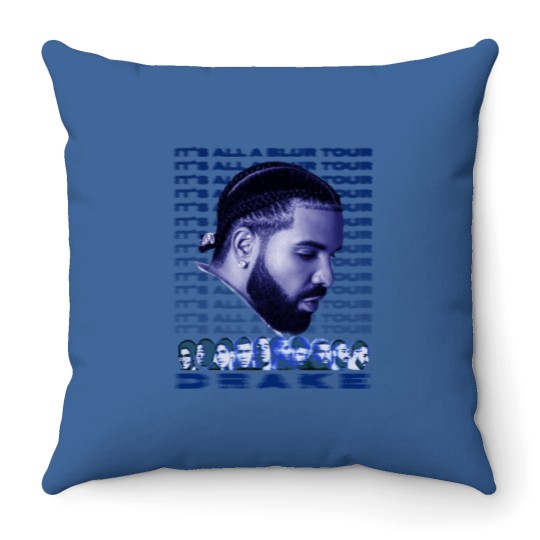 Discover Drake Graphic Throw Pillows - 21 Savage Tour Collection