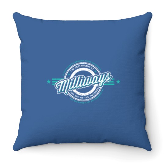 Discover Milliways | Essential Throw Pillows