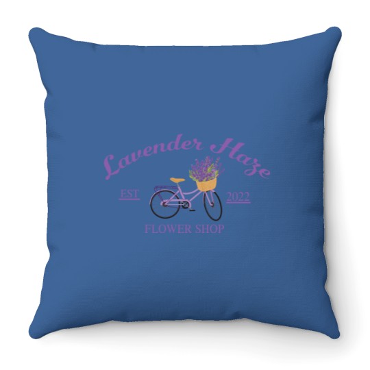 Discover Lavender Haze Embroidered Throw Pillows, Embroidered Crewneck