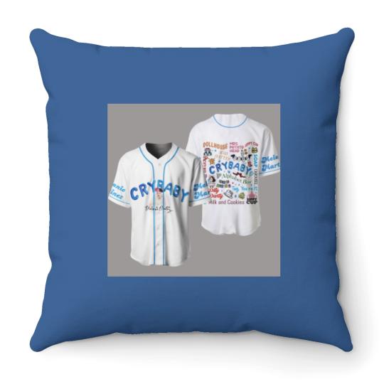 Discover Melanie Martinez Crybaby Jersey Throw Pillows