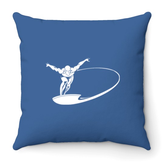 Discover Silver Surfer 1  Classic Throw Pillows