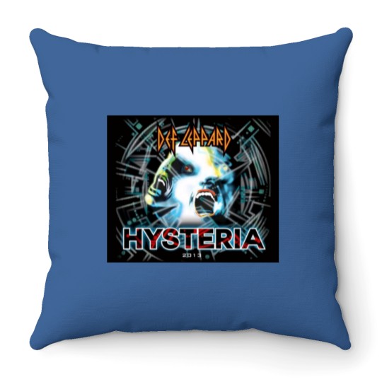 Discover hysteria Throw Pillows