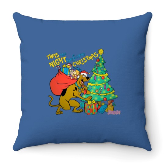 Discover Scooby Doo The Night Before Christmas Throw Pillows