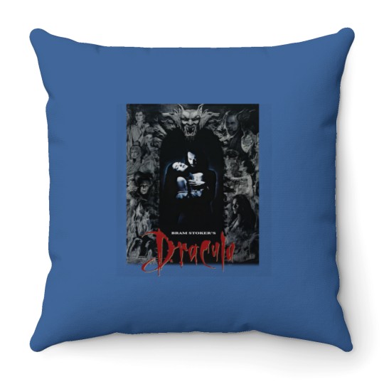 Discover Bram stoker's dracula Unisex Throw Pillows Bram Stoker Dracula, Gothic Horror Throw Pillows