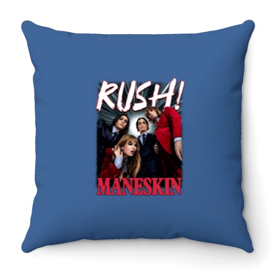 Discover Mneskin Band Throw Pillows, World Tour Throw Pillows