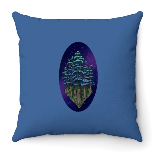 Discover Fantasy Tree No.2 Fantasy Tree No.2 Throw Pillows