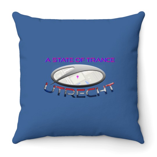 Discover A State of Trance - Utrecht Throw Pillows