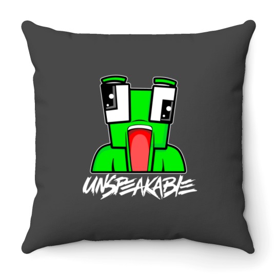 Discover Unspeakable Kids Throw Pillows Boys Girls Unisex Youtube Gamer