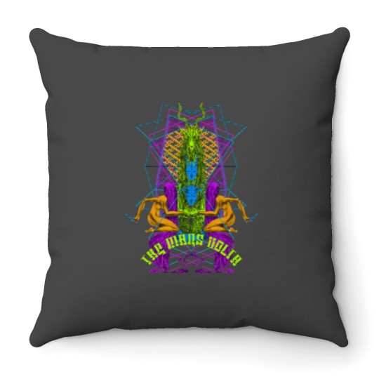 Discover mars volta Throw Pillows