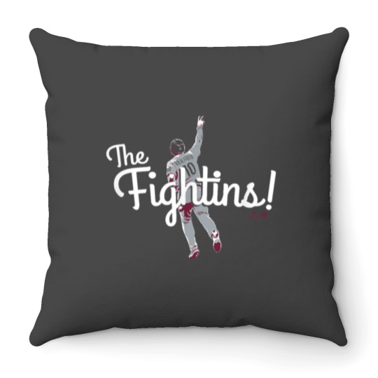 Discover JT Realmuto -- The Fightins -- Baseball Throw Pillows