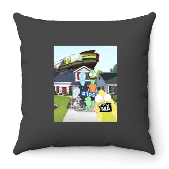 Discover Solar Opposites Throw Pillows