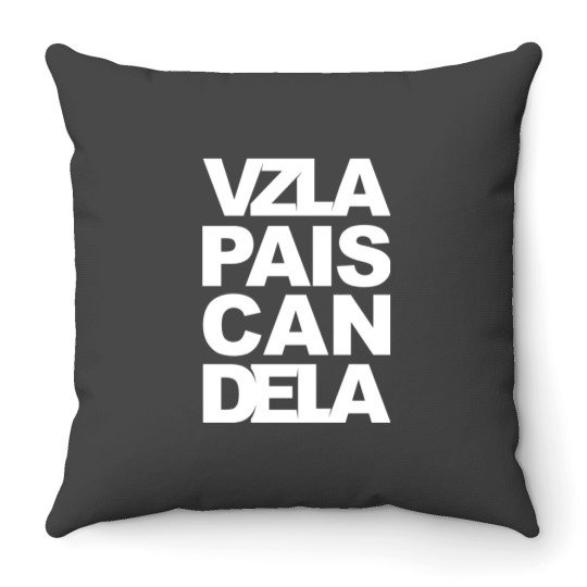 Discover VENEZUELA PAIS CANDELA Throw Pillows