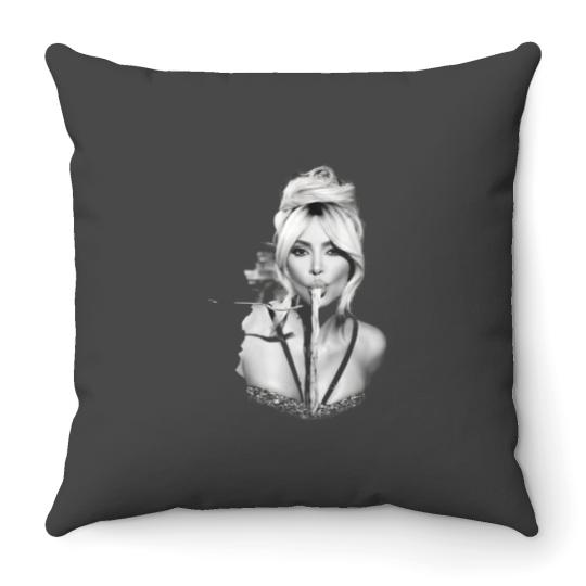 Discover CIAO Kim Pasta Throw Pillows, Kim Kardashian Throw Pillows