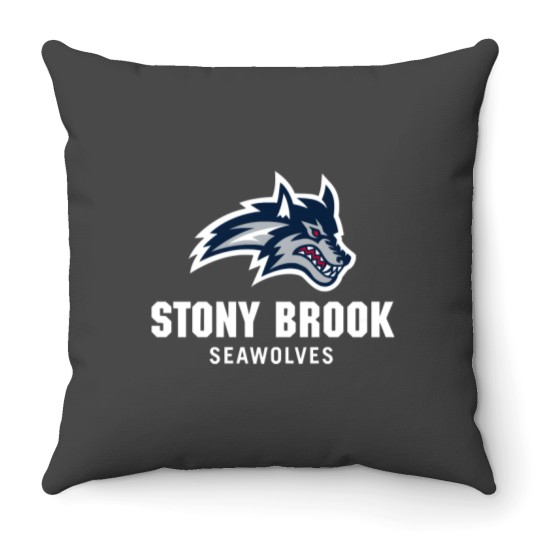 Discover Stony Brook Seawolves Athletics Throw Pillows