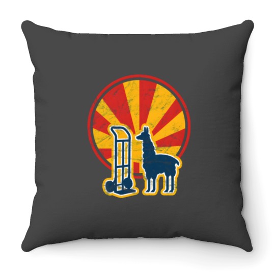 Discover Dolly Llama Throw Pillows