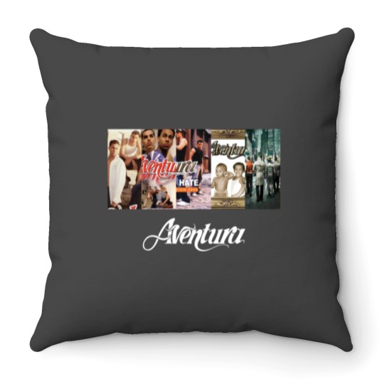 Discover Aventura Tour 2024 Throw Pillow for Album Fans