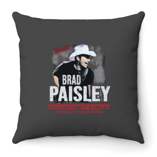 Discover Brad Paisley Concert Throw Pillows