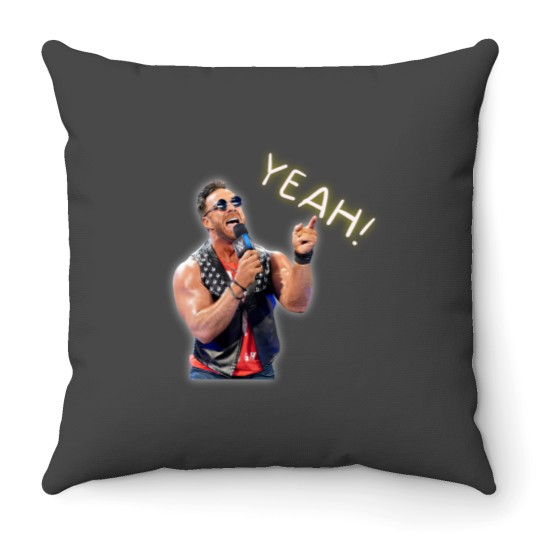 Discover LA Knight - YEAH! - Wrestling Entertainment - Throw Pillows